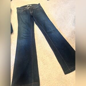 J Brand low rise wide leg jeans! Never worn! Sz 27 purchased at Nordstroms